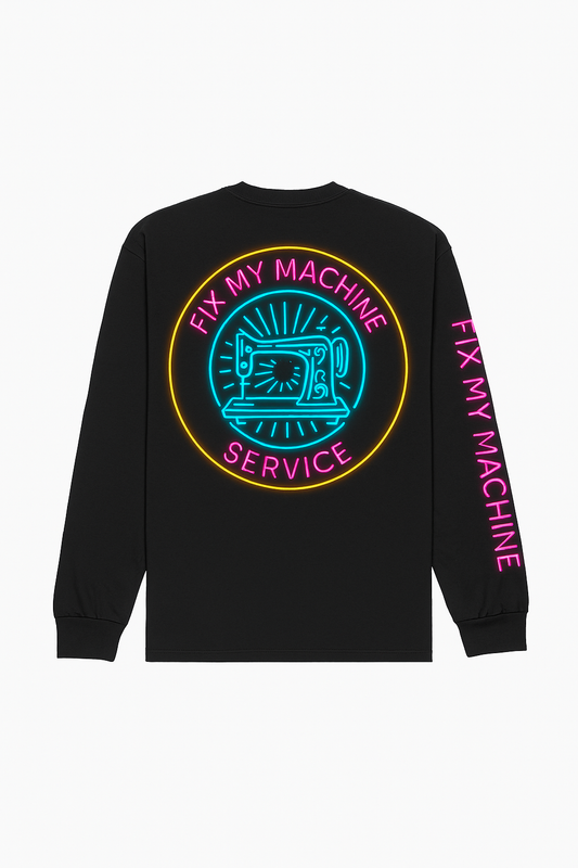 Fix my Machine Tee shirt - Neon